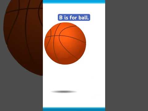 Practice sounding out the letter Bb! Ball! 🏀⚽️🎾 #funlearningactivities #supersimple #phonics thumbnail