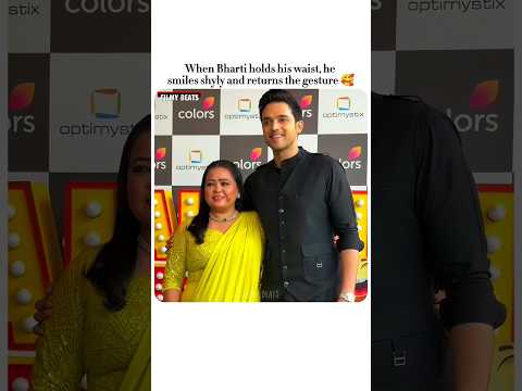 The way Bharti comforts him with her sweet gesture 🥰 #bhartisingh #parthsamthaan #trendingshorts #yt thumbnail