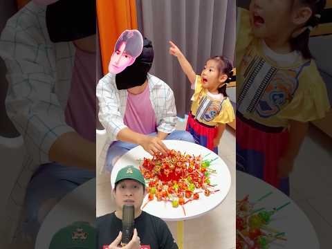 ADIK PRANK CURI PERMEN PAPA‼️? @PresentHunt #remix #dubbing #trending thumbnail