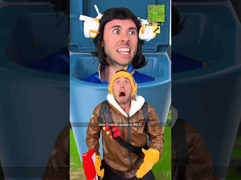 New Fortnite update is WILD #fortnite #skit #comedyshorts thumbnail