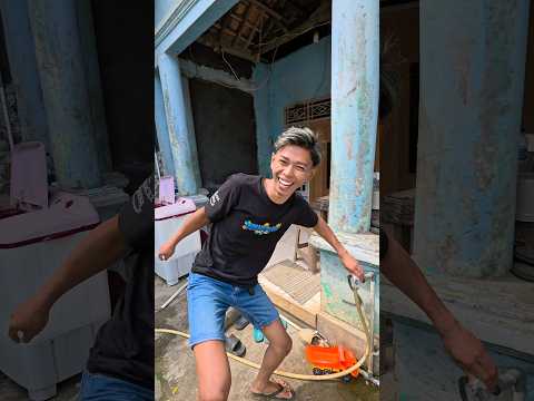 air tumpah2 dapet siapa sih, ternyata si fajar #trendingshorts thumbnail
