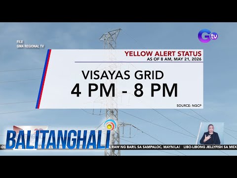 Yellow alert sa Visayas grid | Balitanghali thumbnail