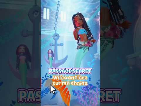 COMMENT ALLER DANS LE PASSAGE SECRET ! Grotte des sirènes #dresstoimpress #dti #robloxfr thumbnail