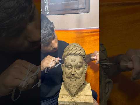 😱Chatrapati Shivaji 🚩Maharaj 🙏 // Jai Bhavani🙏 // how to make Shivaji maharaj making #shorts thumbnail