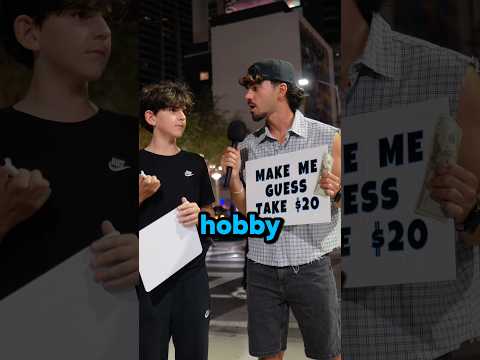 I try to guess his hobby | Make Me Guess Challenge thumbnail