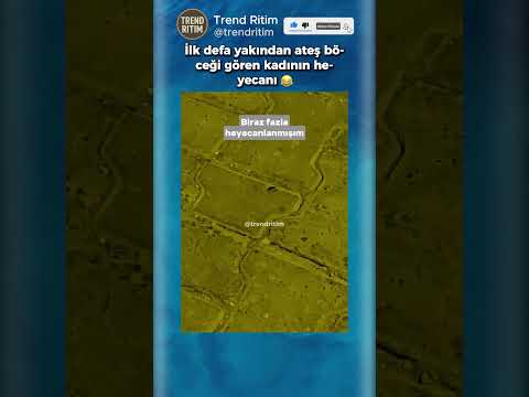 İlk Defa Ateş Böceği Gören Kadının Tepkisi 😂😁 thumbnail