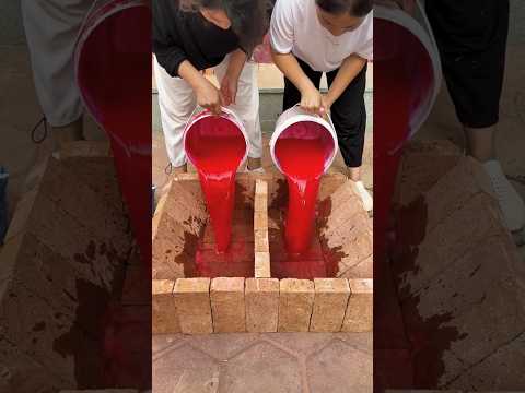 بنت حوض أسماك “مضاد للماء”… لكن انتظر🤯😍!! #shorts thumbnail