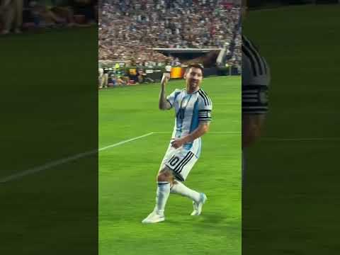 The moment Messi scored in potentially the LAST international friendly of his career 🚨 thumbnail