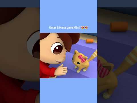 Omar & Hana Love Mimi 😻😻 | Islamic Series & Songs For Kids | Omar & Hana English thumbnail