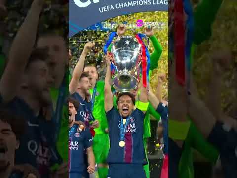 O PSG FEZ HISTÓRIA NA CHAMPIONS #shorts thumbnail