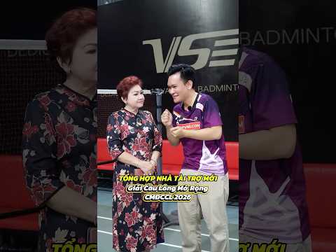Tiếp Sức chương trình Con Muốn Được Chơi Cầu Lông 2026 #vnb #badminton #caulong #shortsvideo #shorts thumbnail