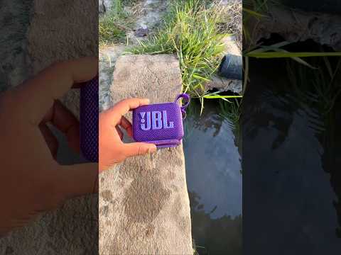 JBL go 4 and go essential puliya throw water bass testing thumbnail