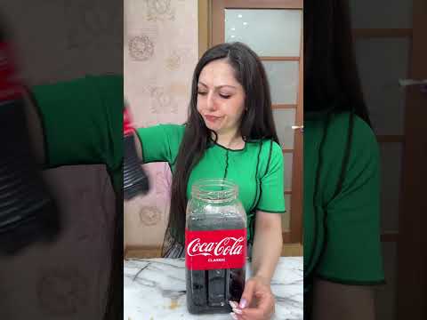 OMG Ice cream in cola!😂 #shorts Best video by MoniLina thumbnail