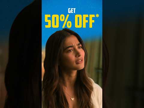 50% OFF* on tickets! 🤩Enjoy double the fun at half the price | Hai Jawani Toh Ishq Hona Hai.🎬 thumbnail