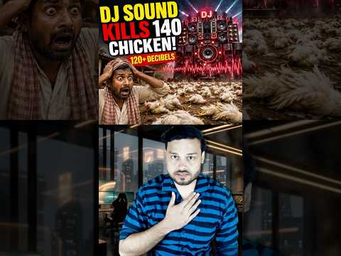 DJ Music Kills 140 Chicken! Seriously.. India is NOT For Beginners MOMENT! #shorts thumbnail