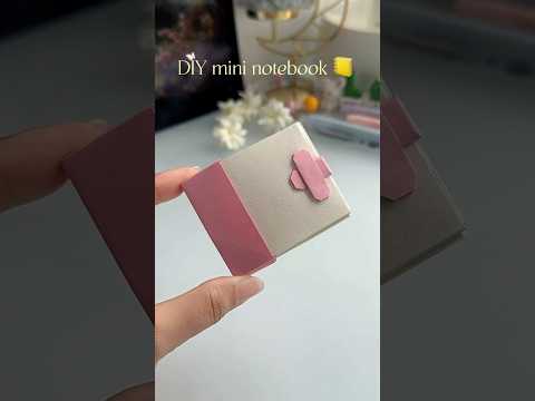 Easy cute notebook ? ✨#shorts #art #diy #craft #youtubeshorts thumbnail