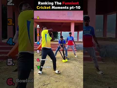 Ranking The FUNNIEST Cricket Moments | Pt. 10 thumbnail