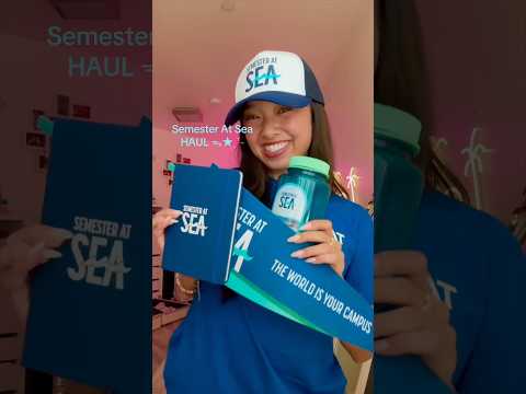 SEMESTER AT SEA HAUL?? #semesteratsea #sas #fall2026 #138 #studyabroad #shorts thumbnail