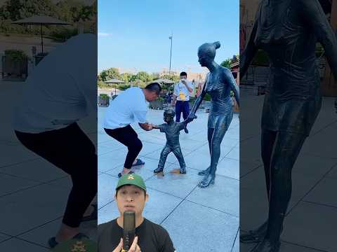 PAPA KAGET ADIK BERUBAH JADI PATUNG‼️😱 @A2FactsForid #remix #dubbing #trending thumbnail