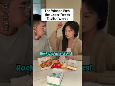 The Winner Eats, the Loser Reads English Words thumbnail