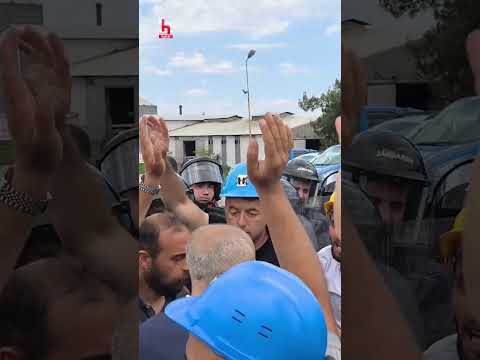 Özşen Maden işçileri gözaltına alınan arkadaşlarını istiyor! #shorts thumbnail