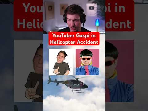 YouTuber Gaspi in Heli Accident with Oliver Tree thumbnail