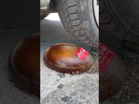 COCA COLA BALLOON VS CAR, Coca Cola Zero, PowerAde, Fanta, Sprite, Fruko and Mentos Diff Unde thumbnail