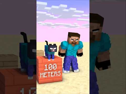 Help Herobrine Cat Jump Long #shorts #minecraft #newupload #helpherobrine thumbnail