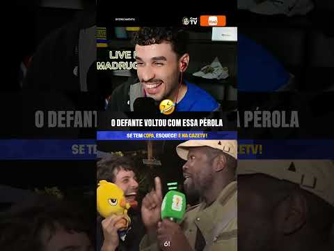 DESCOBRIMOS O QUE ROLOU COM O DEFANTE! 😂😂 thumbnail