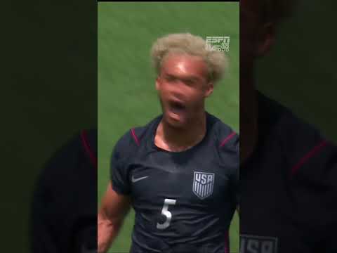 QUE GOLAÇO ABSURDO DOS ESTADOS UNIDOS! CHUTAÇO DO ROBINSON! 😱🚀⚽ thumbnail