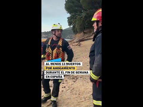 13 MUERTES por AHOGAMIENTO en España este fin de semana #shorts thumbnail