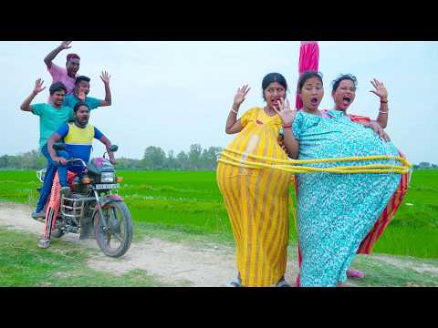 Funniest Fun New Comedy Video 2025 😂 2025 Special amazing funny video 2025 Episode 446 By My Family thumbnail