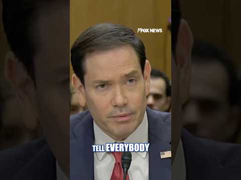 Rubio: This is condition number one for Iran #foxnews #news #shorts thumbnail