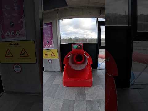 Fast Tunnel Water Slide ⚡💦 | Baltic Park Molo #aquapark 🇵🇱 thumbnail