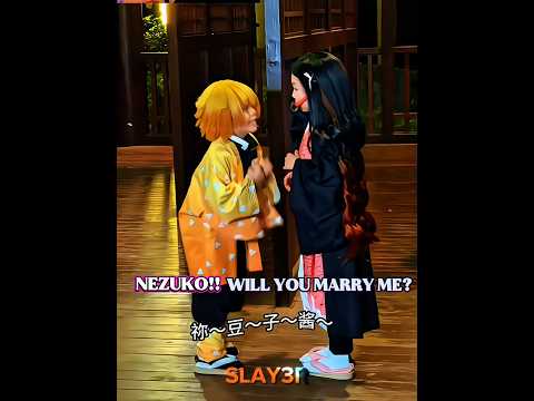Zenitsu was like: "Marry me Nezuko!" ??#anime #demonslayer #kny #foryou #zenitsu thumbnail