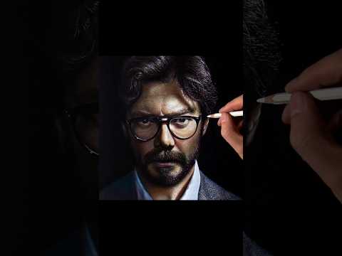 Alvaro Morte portrait #drawing #art thumbnail