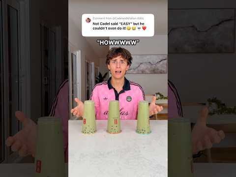 BUBBLE TEA CHALLENGE BRAIN TEASER! ??WE ARE SO CLOSE TO 25M! ???? thumbnail