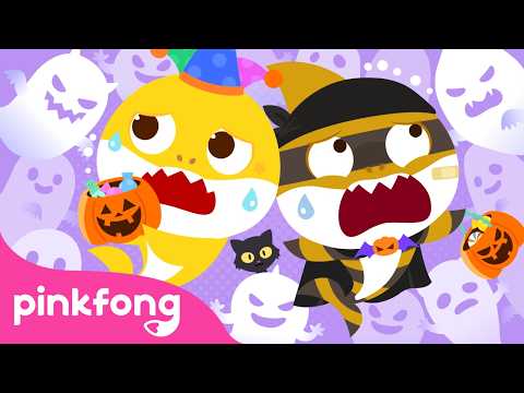 10 Monsters in a Spooky House | Mischievous Baby Shark | Pinkfong Official thumbnail