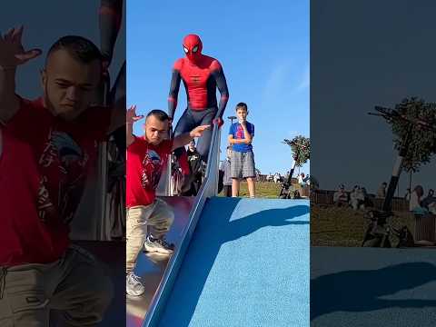 Who would you help?🤔 #spiderman thumbnail