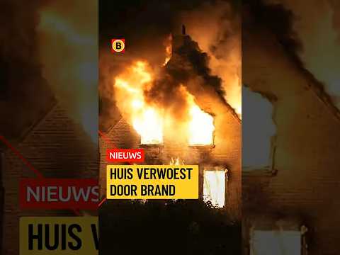 Huis verwoest na brand | #112nieuws thumbnail