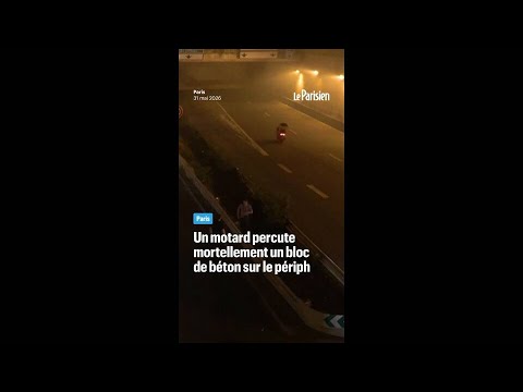 Paris champion : un motard percute mortellement un bloc de béton thumbnail