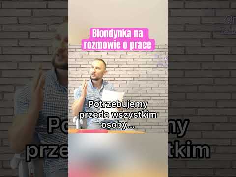 Blondynka na rozmowie o prace  #blondynka #shortvideo #beka #gagi #suchary  #lol #lolshorts thumbnail