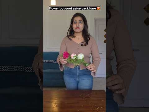 "Teacher ke liye flower bouquet banaya." 😲🤩🤔 #relatable #trending #shorts thumbnail