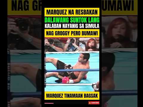 MARQUEZ NA RESBAKAN! KALABAN NAG GROGGY PERO NAKA GANTI, BAGSAK SI MARQUEZ! thumbnail
