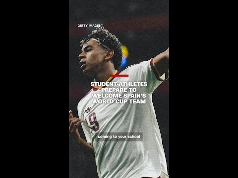 Student-athletes prepare to welcome Spain's World Cup team thumbnail