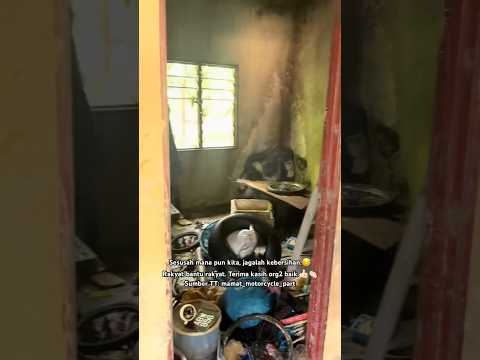 Sedihnya tengok rumah dia.?? Rezeki dari adik yang viral motor superman tu.?? thumbnail