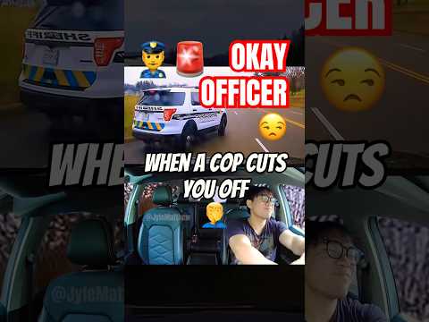 Just smile and wave… 🤦‍♂️🚨 #cars #dashcam #parody #jylez06 thumbnail