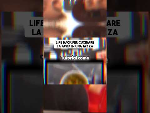 Life hack per cucinare la pasta in una tazza 🍝 thumbnail