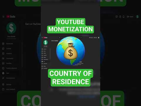 YouTube Monetization - Country of Residence thumbnail