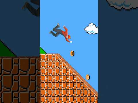 Mario Beat Them All… But Forgot ONE Thing 🕳️😂 #mario #supermario #fail thumbnail